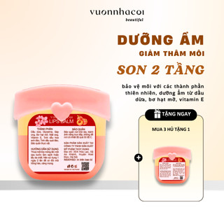 Son dưỡng môi giảm thâm khô môi vườn nhà cội thiên nhiên 100%