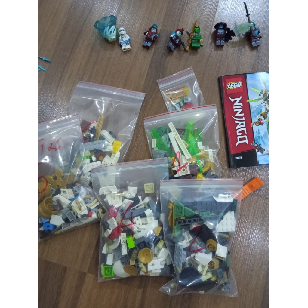 [FULL SET-LIKE NEW] Đồ chơi lắp ráp Iego Ninjago Lloyd's Titan Mech 70676 - CÓ SÁCH