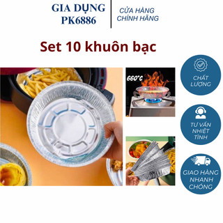 Khay Giấy Bạc Lót Nồi Chiên Không Dầu
