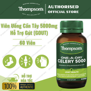 Viên Uống Hạt Cần Tây - Hỗ Trợ Gút (Gout) - Thompson's Celery Seed 5000mg - 60 Viên