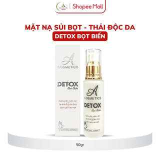 Mặt nạ thải độc Mềm acosmetics 50g - Detox bọt biển, da sáng mịn, sạch sâu