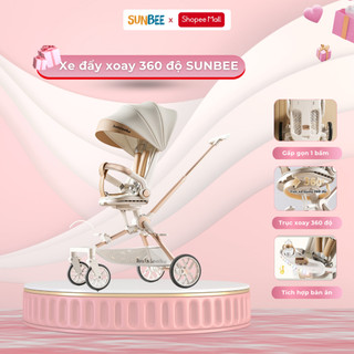 Xe đẩy cho bé MUMKID cao cấp xoay hai chiều 360 độ có thể gấp gọn tích hợp lò xo giảm xóc cho bé - MK061