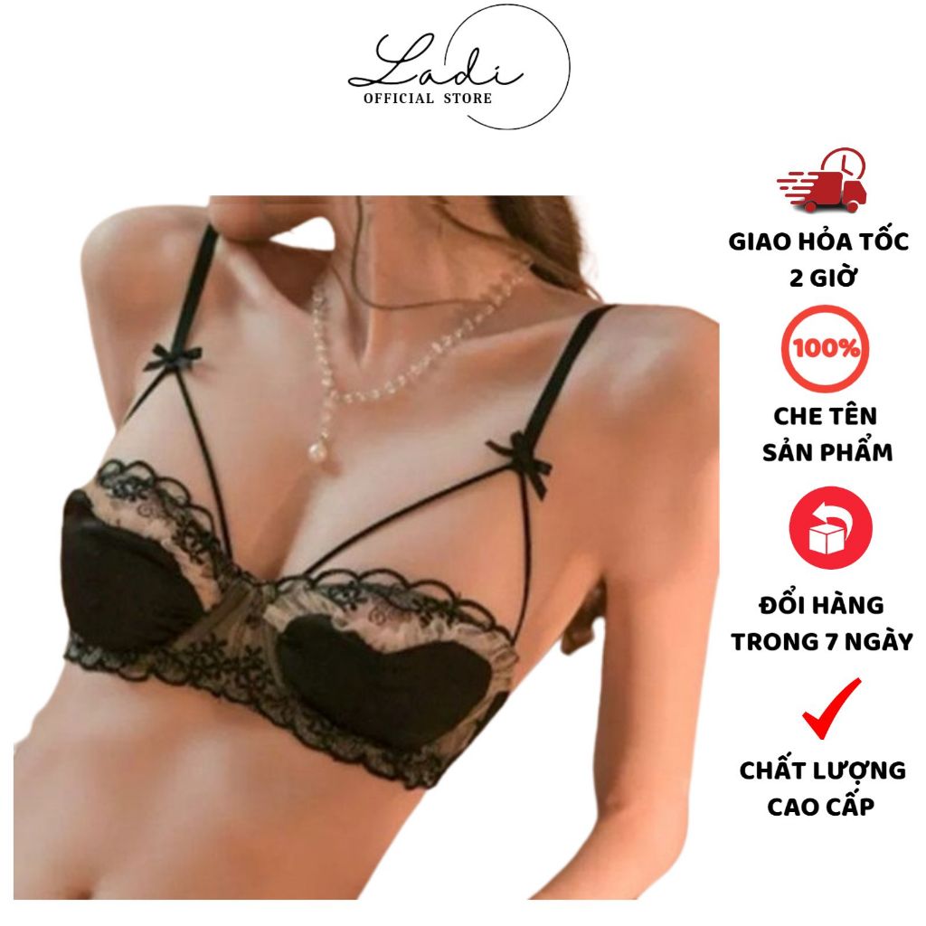 Áo Ngực Nữ LADI Cao Cấp Thiết Kế Ren Su Sexy Quyến Rũ Mềm Mại Thoáng Mát MÃ AL75