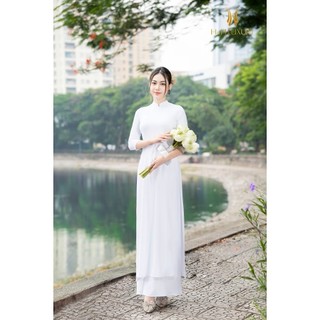 Áo dài trơn nhiều màu sắc hàng lẻ size chất vài lụa nhật, lụa tây thi, lụa mỹ, co giãn 4 chiều mặt mát