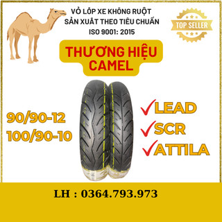 Xe lead, scr - cặp vỏ lốp camel không ruột xe máy : lead, scr