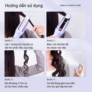 Máy uốn tóc tự động 360 độ . duong kinh 32mm