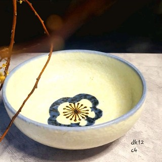 Chén gốm men đá lam