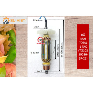 Rô mài total tg10810036-sp-25 máy mài