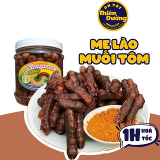 Me Lào muối tôm 500g vị chua vừa đồ ăn vặt Thiên Đường Ăn Vặt