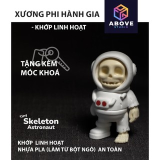 Móc chìa khoá xương phi hành gia in 3D