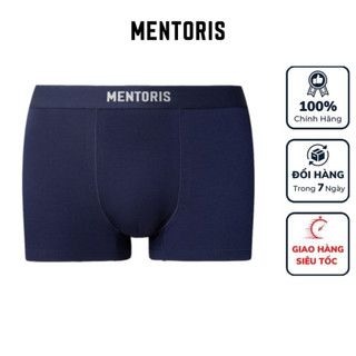 Quần lót đùi nam Mentoris MBX01 chất liệu cottong thấm mồ hôi kháng khuẩn tự nhiên co giãn 4 chiều cạp không bai nhão