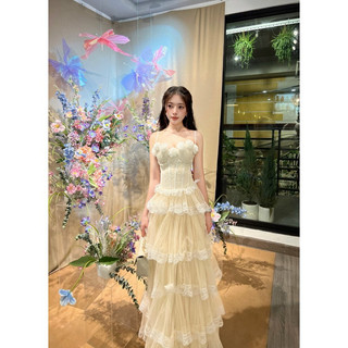 Váy kết hoa chân váy xoè TKCC