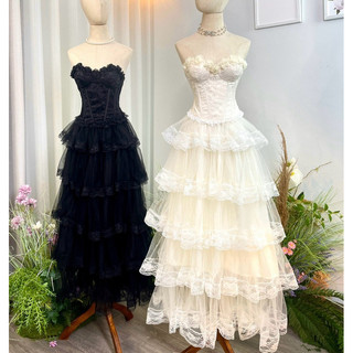 Váy kết hoa chân váy xoè TKCC