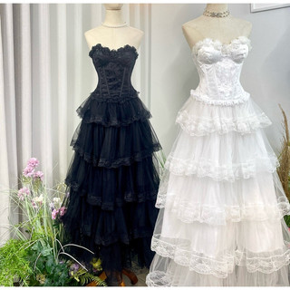 Váy kết hoa chân váy xoè TKCC