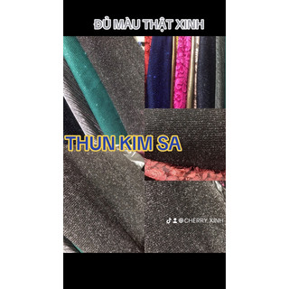 VẢI THUN KIM SA THẬT ĐẸP & XINH ĐÂY
