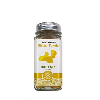 Bột gừng hữu cơ vinasamex 40g - organic ginger powder - cay - ấm - làm gia vị - làm trà - thuần nông