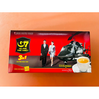 Cà phê hoà tan G7 3in1 (hộp 21 gói x 16g) : KLT 336g