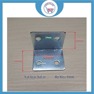 Bát góc ke góc pát pas bas 4 lỗ 33mm