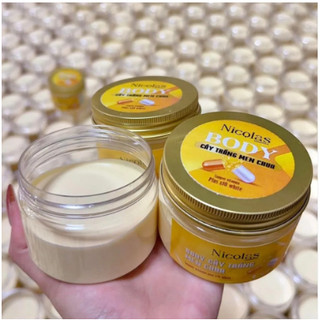 Kem Body Cấy-Trắng Men Chua Nicolas