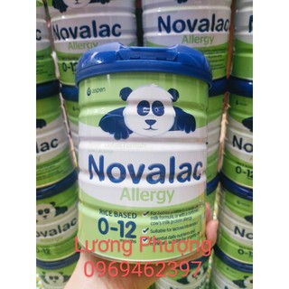 Sữa gạo úc - novalac allergy 800g