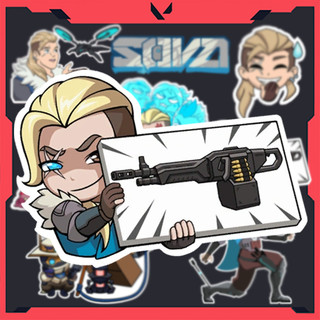Sticker Valorant - Hình dán Agent Sova