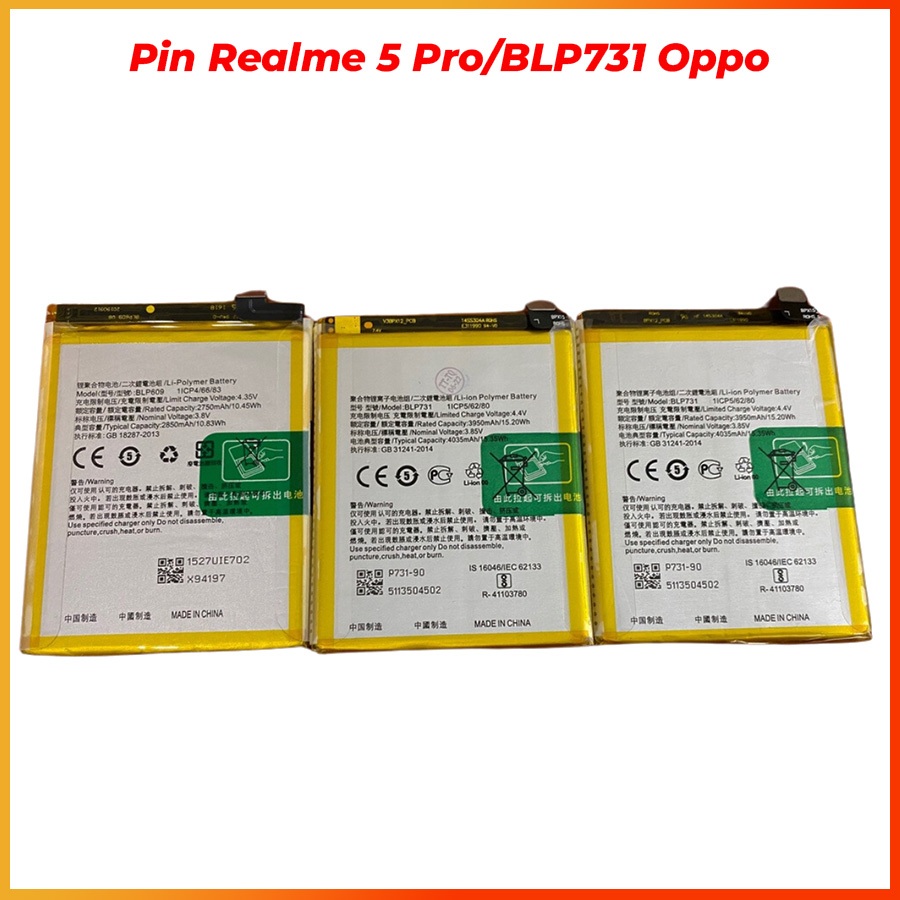 Pin BLP731 realme 5 pro oppo