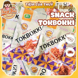 Gói Snack Hình Tobbokki Chua Cay, Tăm Cay Cổng Trường, Đồ ăn vặt tuổi thơ, Tiệm ăn vặt Thuỳ Bùi