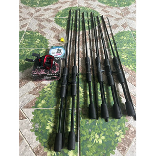  Combo Cần Lure sói đen Giá Rẻ_Cần Lure_Cần Sói Đen_Cần máy Ngang_Cần Máy Đứng 