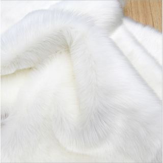 Thảm lông trắng chụp ảnh em bé, chụp studio