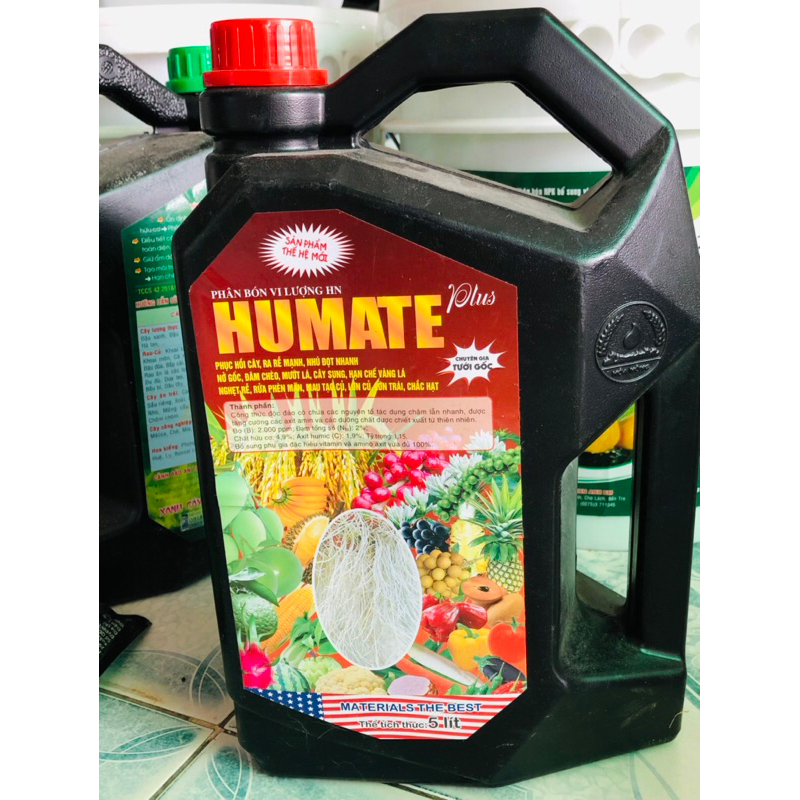 CAN ĐEN HUMATE 5L DƯỠNG RỄ