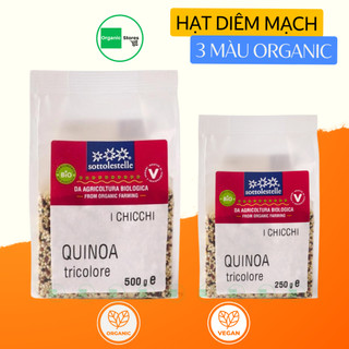 Hạt diêm mạch hữu cơ hỗn hợp (đen-trắng-đỏ) 500g - Quinoa Real