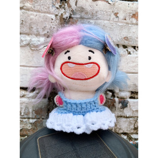 Bộ yếm len cho Doll 10cm