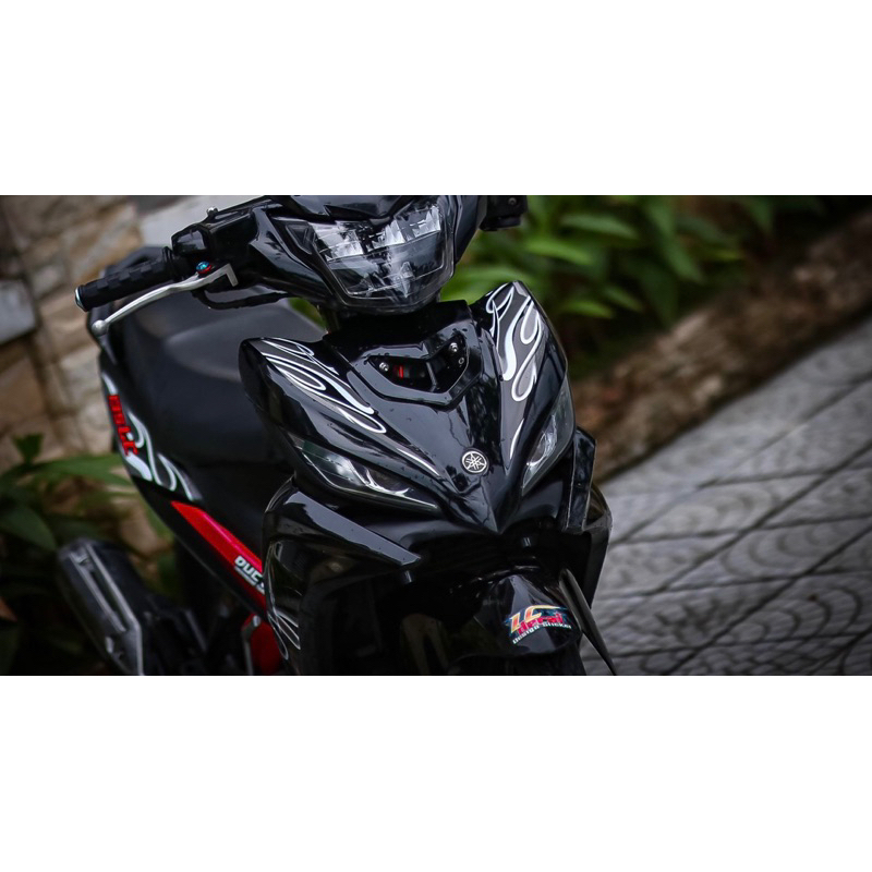 tem lửa chế exciter 135 full đen