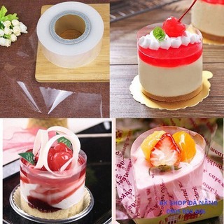 Cuộn mousse cứng bọc thành bánh