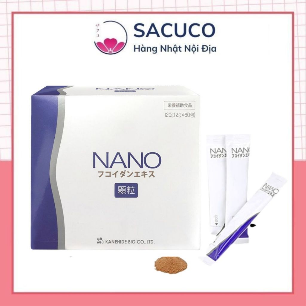 Fucoidan Nano Extract Granul 60 Gói - Hàng nội địa Nhật