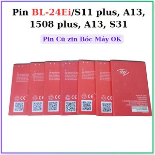 Pin BL-24EI/S31/s11plus/A13/1508 Plus-itel ( Hàng tháo máy)
