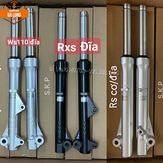 Phuộc trước xe máy wave rsx, ws 110, rs, wave nhỏ, thụt giảm sóc trước đĩa và cơ hàng xịn mới