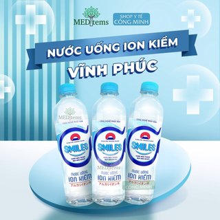 Nước uống ion kiềm smiles vĩnh phúc 500 ml