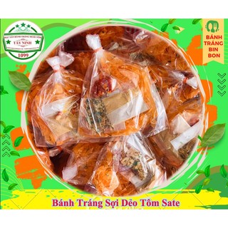 Bánh sợi dẻo tôm sa tế