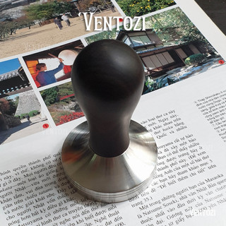 Tamper nén cà phê 58mm, Nén cà phê Coffee Tamper có họa tiết xoáy đồng tâm
