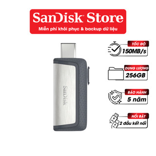USB 3.1 OTG Sandisk Ultra Dual Type-C SDDDC2-G46 32GB / 64GB / 128GB / 256GB 150MB/s Bảo hành 5 năm