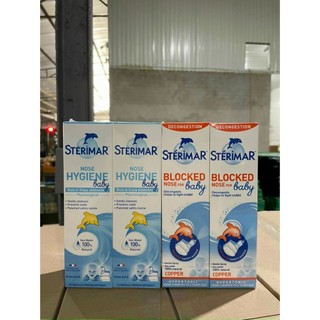 Xịt muối biển cá heo cam, vàng Sterimar cho bé 0m+ 100ml Pháp