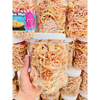 MỰC SỢI HẤP NƯỚC DỪA Hủ 500gr