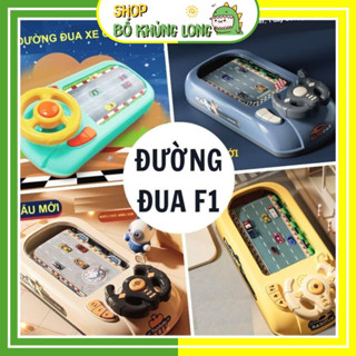  Ô Tô Đồ Chơi Đường Đua Xe Có Màn Hình Chuyển Động Cho Bé Vô Lăng Đồ Chơi Xe Đồ Chơi Cho Bé Trai -  BỐ KHỦNG LONG 