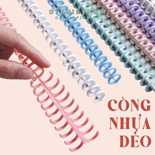 [MUA 10 SẢN PHẨM TẶNG GIẤY MÀU B5]CÒNG RỜI NHỰA NHIỀU LỖ