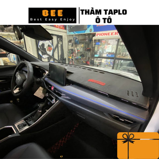  Thảm taplo ô tô TOYOTA COROLLA CROSS YARIS CAMRY VELOZ RAIZE WIGO RUSH chất liệu cao cấp chống nóng bảo vệ taplo BEE 