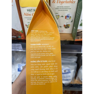 HẠT NÊM THỰC DƯỠNG NẤM CỦ QUẢ 800G