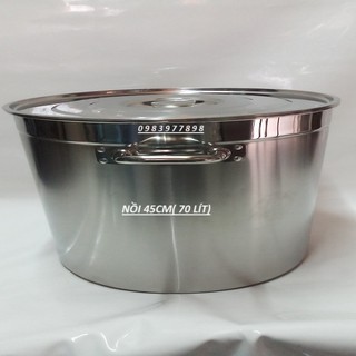 NỒI SÚP INOX CAO SIZE TỪ 45CM ĐẾN 60CM.