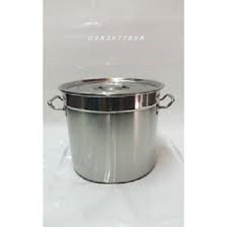 NỒI SÚP INOX CAO SIZE TỪ 25CM ĐẾN 40CM.