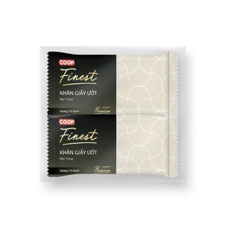 Khăn ướt coop finest 25×25 lốc 50